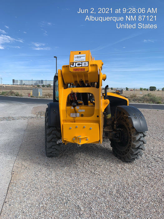 2020 JCB 509-42 Canopy, Solid Tires, Work Lights, Beacon, Aux Hydraulics, Back up Alarm, Lifting Eye, ES Decals