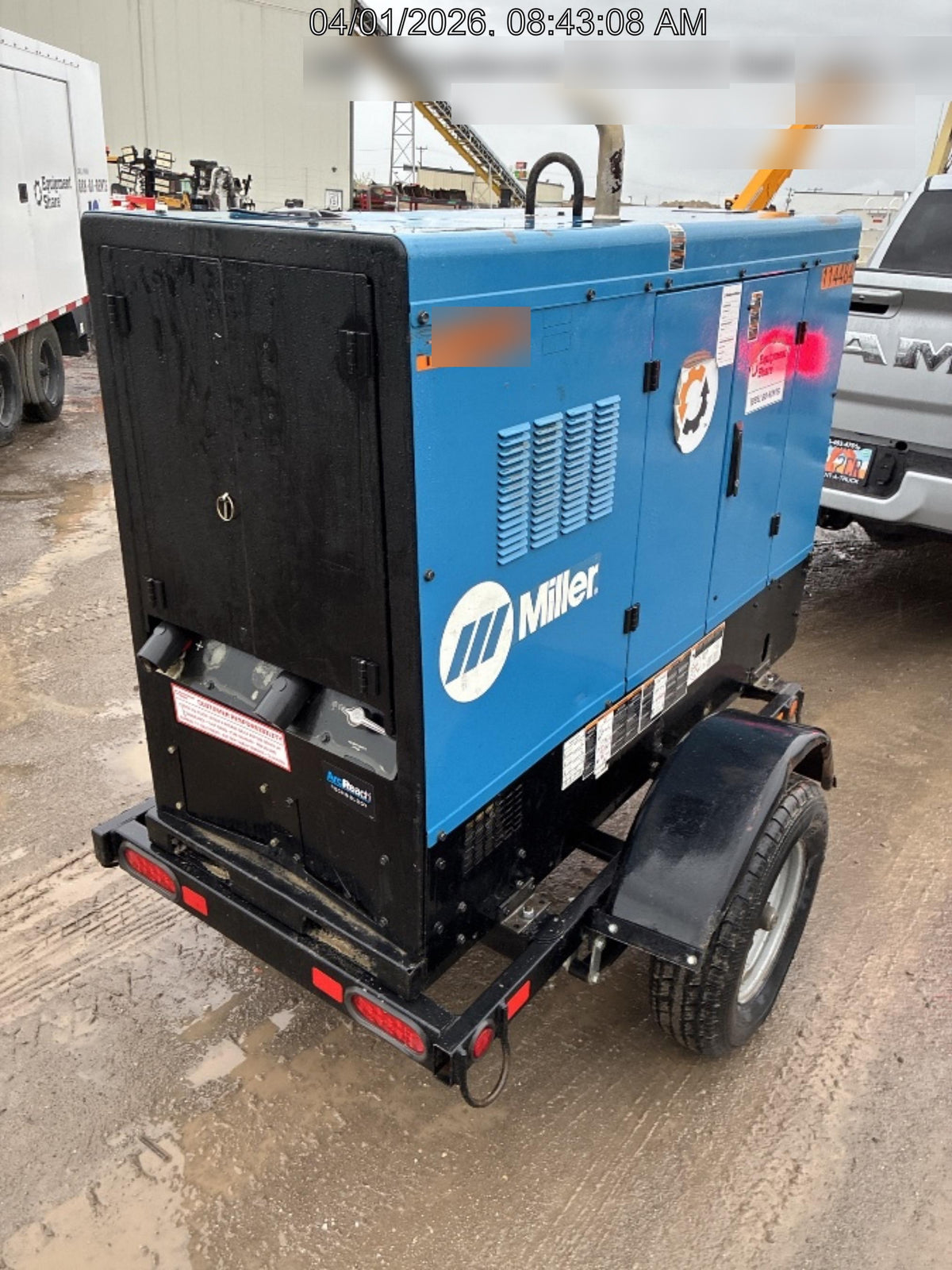 2020 Miller Electric BB500 BIG BLUE 500 PRO (KUBOTA) DELUXE W/ ARCREACH