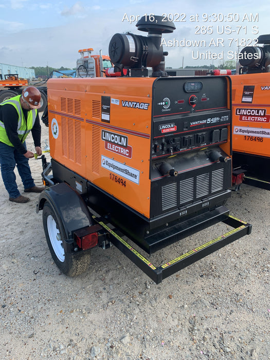 2021 LINCOLN ELECTRIC Vantage 549X