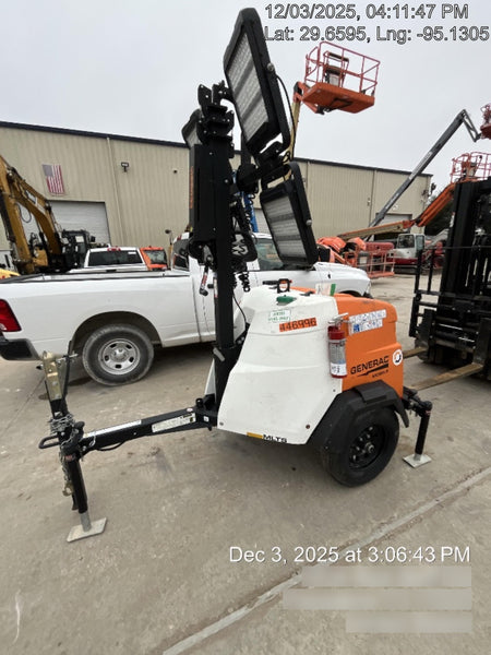 2024 Generac MLTS-4 2.4kW, Mitsu Eng, Analog, LED, Diesel.