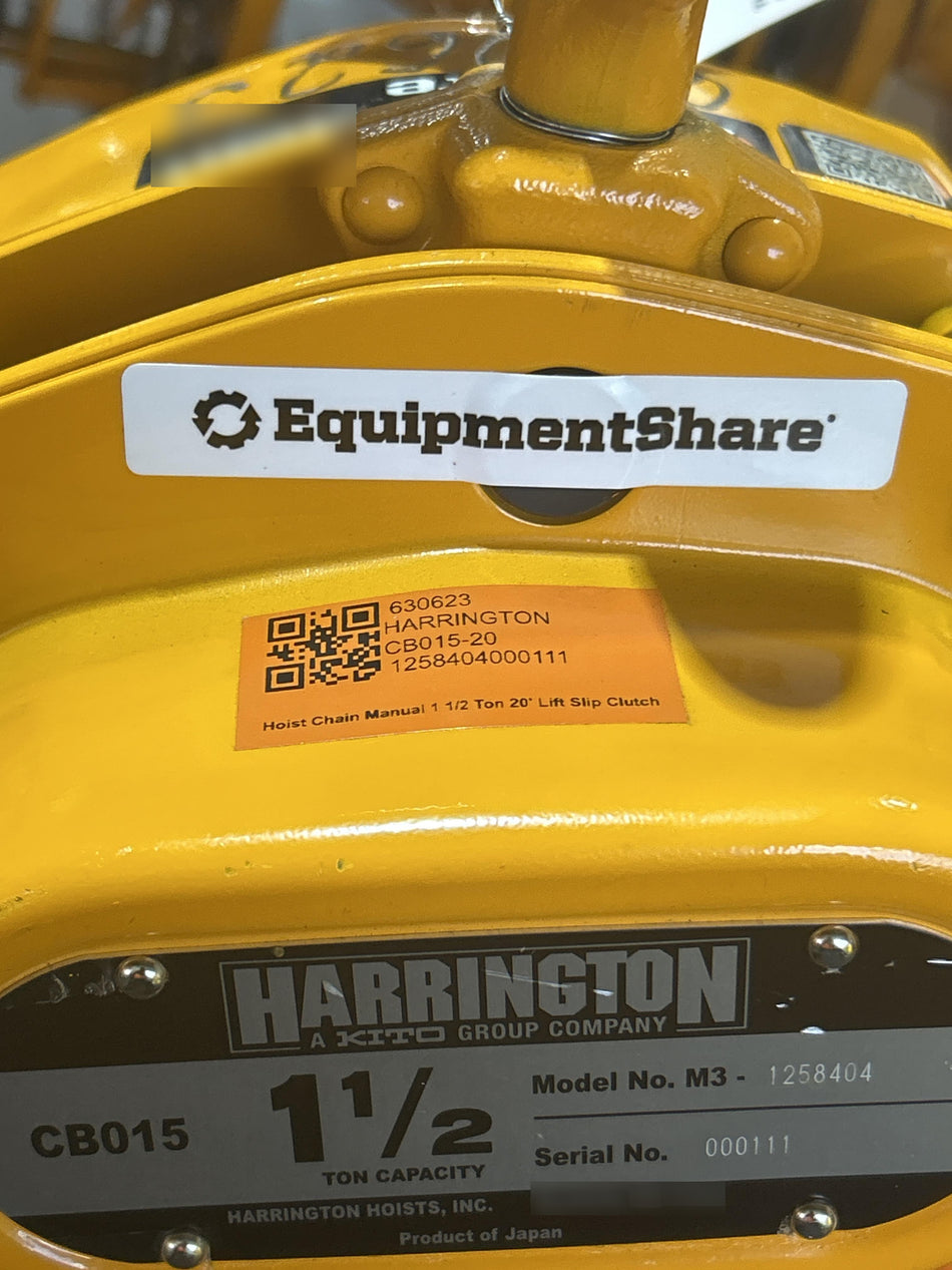 2026 HARRINGTON CB015-20