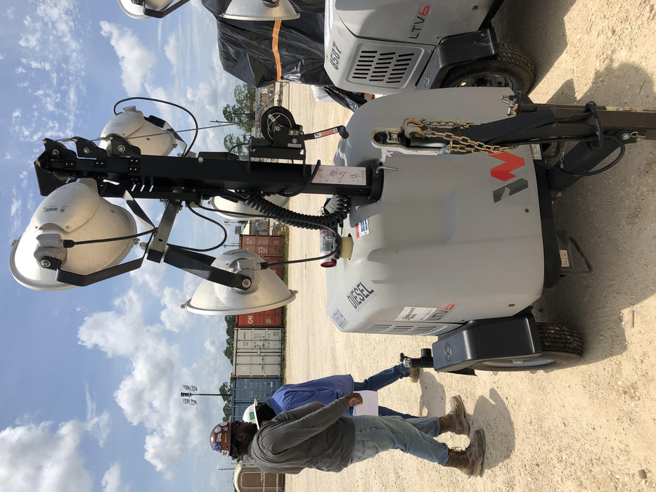 2018 Wacker Neuson LTV6L-MH Wacker Neuson LTV6L Mobile Light Tower w/Fuel Level Sensor Installed