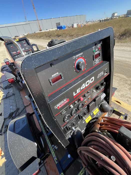 2024 Lincoln Electric LE400 Kubota V1505, Trlr, Cable Rack, Light Kit, ES Decals, T3