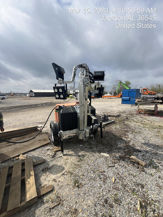 2023 Wanco WLTT-4MM4K Diesel, Deep Sea Controller, Shore Power Plug, Auto Start, (4) 350W LED Floodlights, 4kW Generator, 60 Gal Fuel Tank, 2" Ball, T3