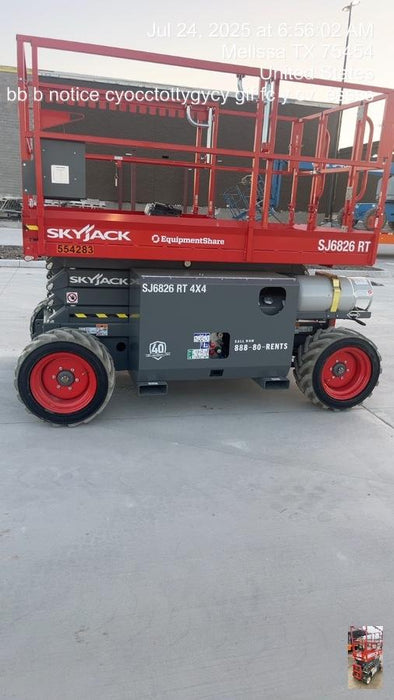 2025 SKYJACK SJ6826 RT
