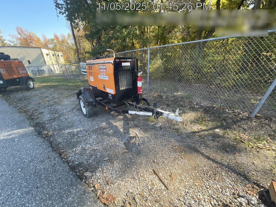 2021 Lincoln Electric Vantage 322 Vantage 322 Ready Pak 3 w/ Decals, ORANGE (includes trailer, cable rack, fender light kit) NO Telematics