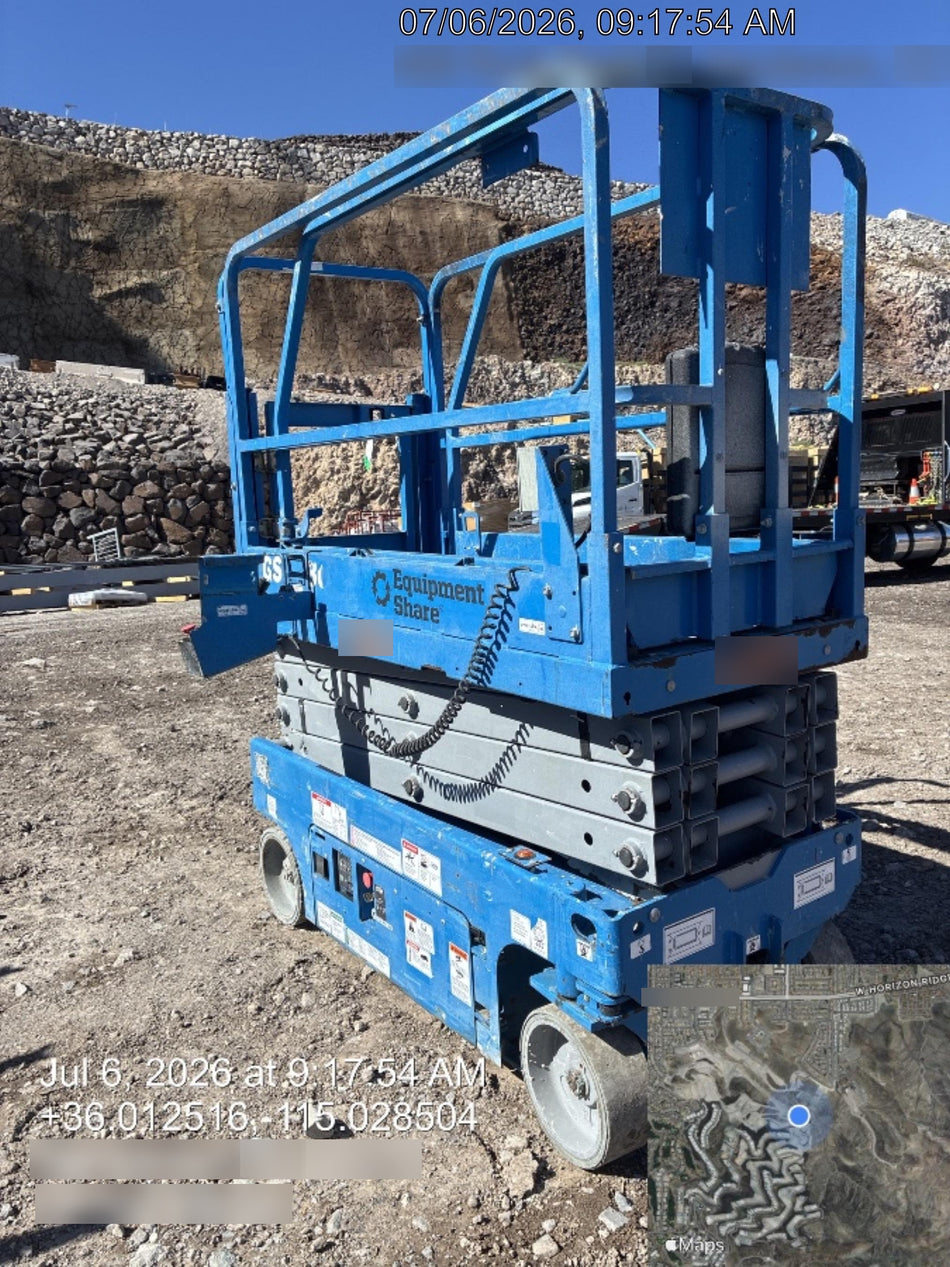 2019 Genie GS-1930 Half Height Swing Gate, 800W Inverter