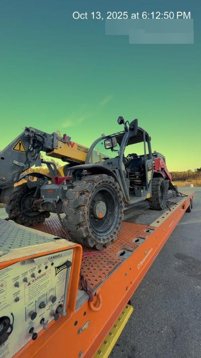 2018 Wacker Neuson TH627 Wacker Neuson TH627 Telehandler w/Canopy, Solid Tires, 48" Carriage and Forks