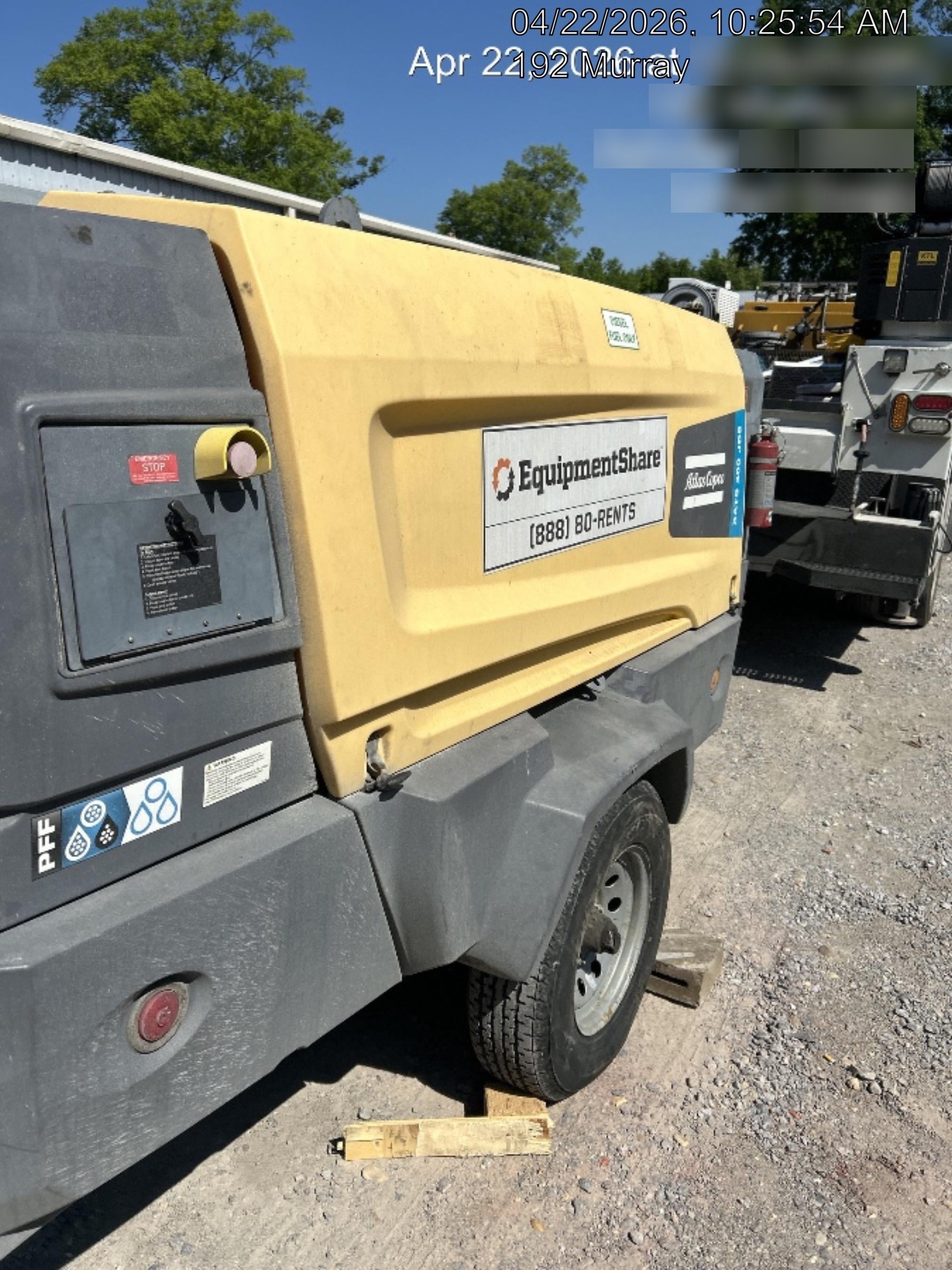 2020 ATLAS COPCO XATS 400 PFF