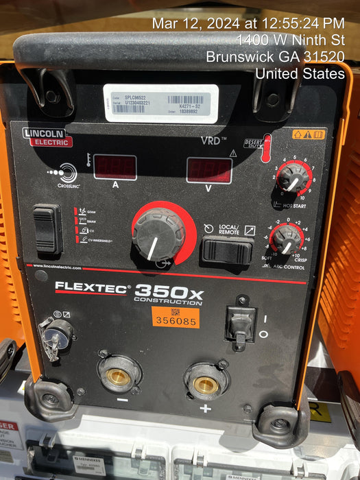 2023 LINCOLN ELECTRIC FLEXTEC 350X