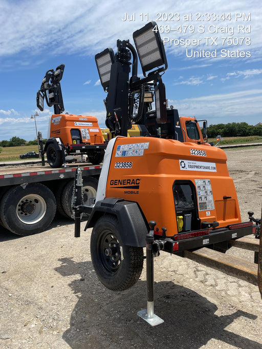 2023 Generac MLT2 Diesel, Flex Switch 120V Input, Powerzone Controller, (4) 320W LED Lights, 4kW Generator, 39.9 Gal Fuel Tank, 2" Ball, T3