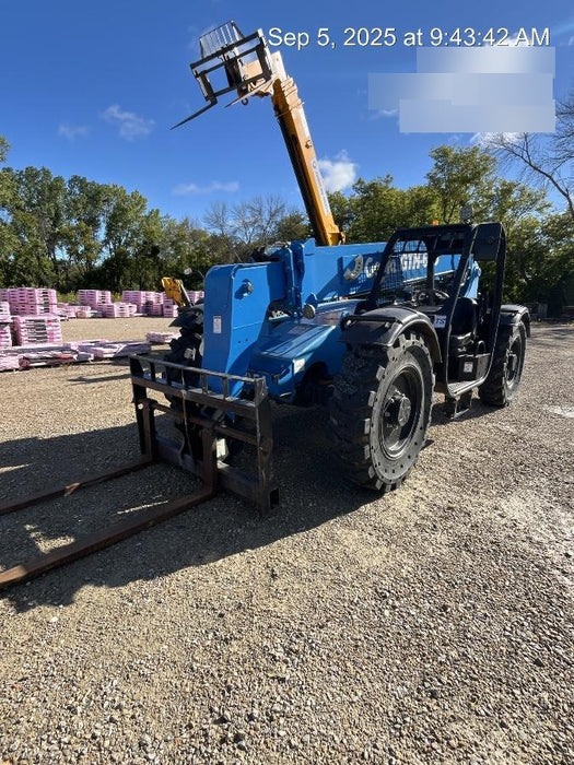 2018 Genie GTH-636 Genie GTH-636 w/Open ROPS, Solid Tires, Work Light/Beacon, 48" Carriage and Forks