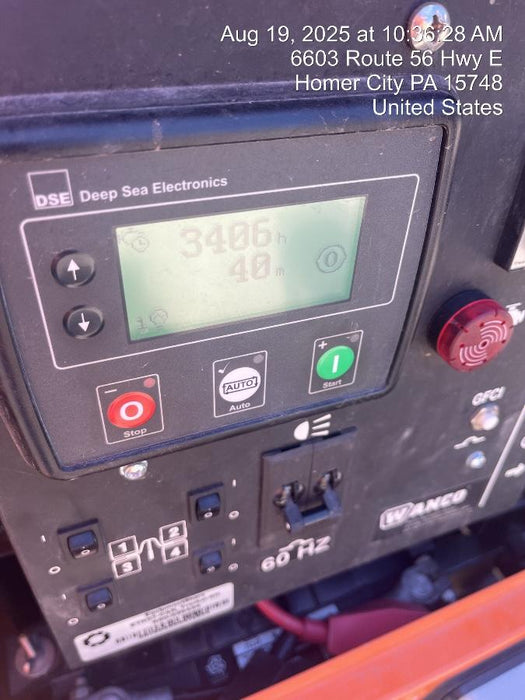 2024 Wanco WLTT-4MM4K Diesel, Deep Sea Controller, Shore Power Plug, Auto Start, (4) 350W LED Floodlights, 4kW Generator, 60 Gal Fuel Tank, 2" Ball, T3