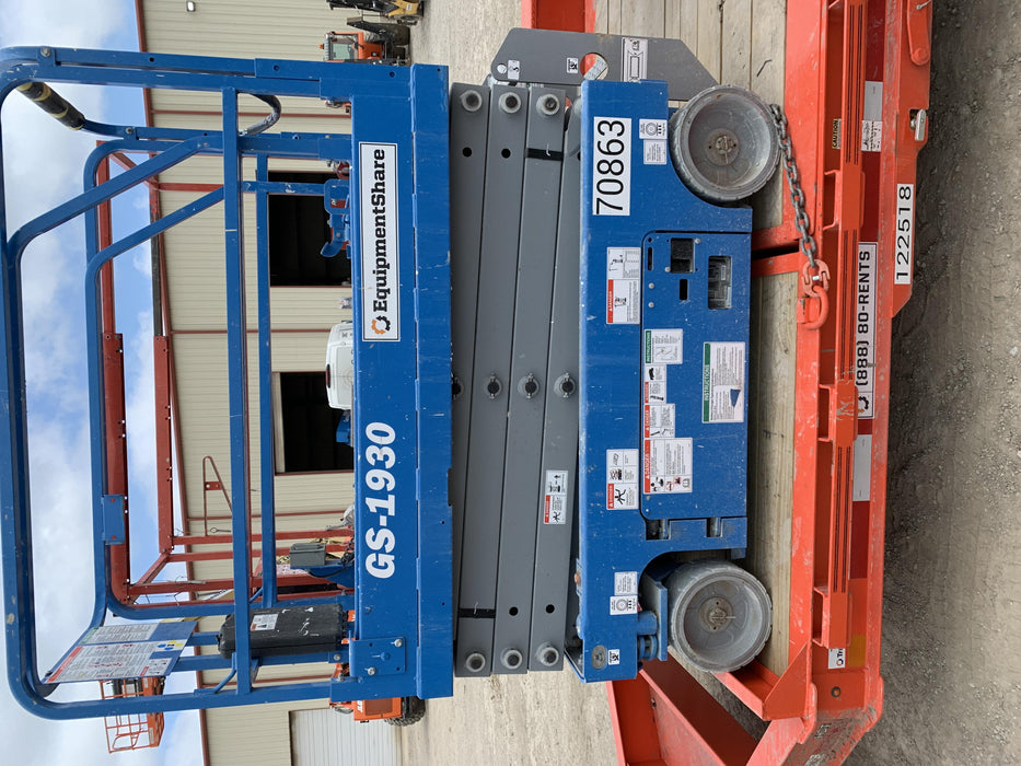 2020 Genie GS-1930 Fixed rails with chain entry gate - Pre A92.20