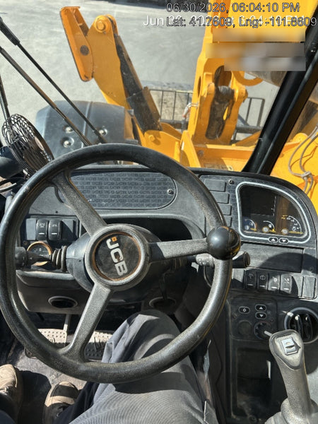 2020 JCB 510-56 Cab/Heat/Air, Solid Tires, Work Lights, Beacon, Aux Hydraulics, Back up Alarm, Lifting Eye, ES Decals
