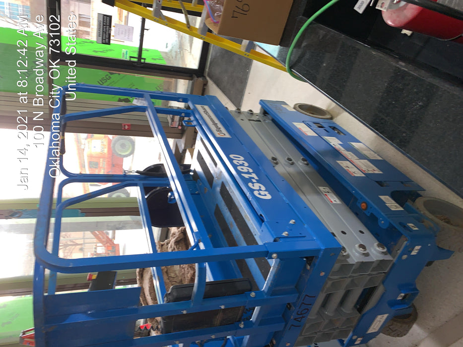 2020 Genie GS-1930 Fixed rails with chain entry gate - Pre A92.20