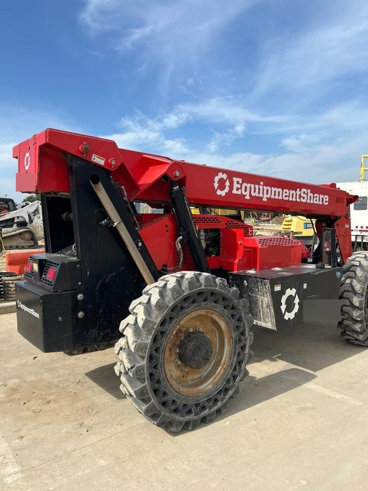 2019 Manitou MTA12042 Cab/Heat/Air, 120 HP, Solid Tires, Work Lights, Lift Hook, Auxiliary Hydraulics 66" Carriage and 60" Forks