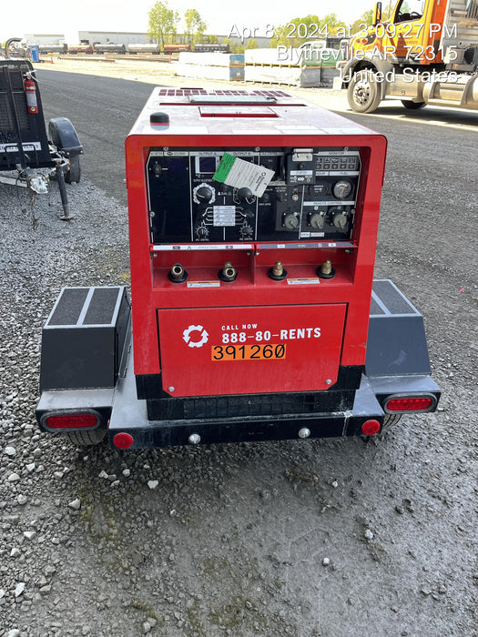 2023 Shindaiwa DGW400MDL Kubota D902 Engine, 23 HP, Dual Op Welder, Wire, Arc, Droop Stick, Tig, and CC Stick Functionality, Simulphase, 3 Phase and 1 Phase Gen Output, Single Axle NB Trlr, Slr Trckl Chrg 12V 12W, Fire Ext, T3