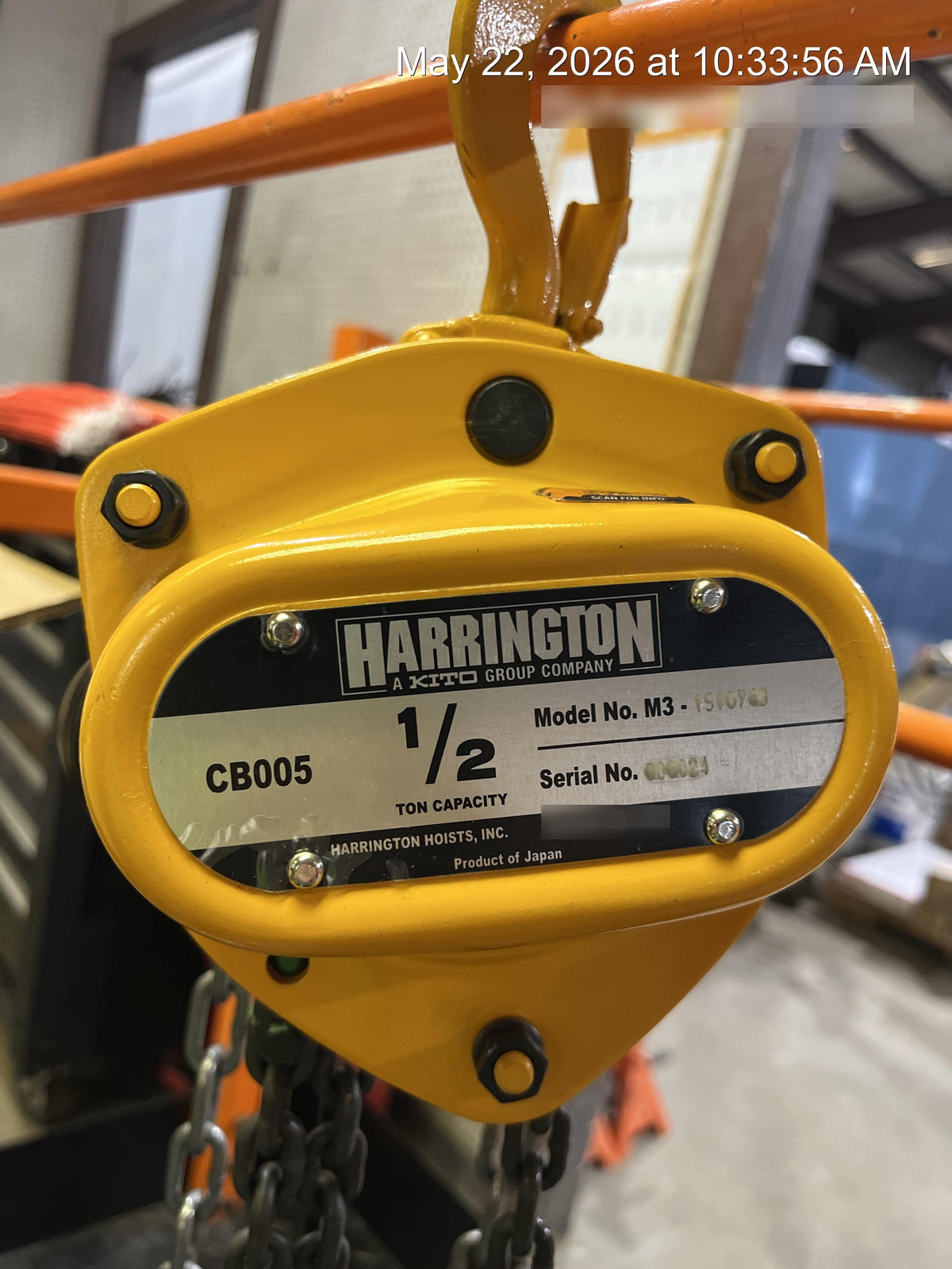 2026 HARRINGTON CB005-20