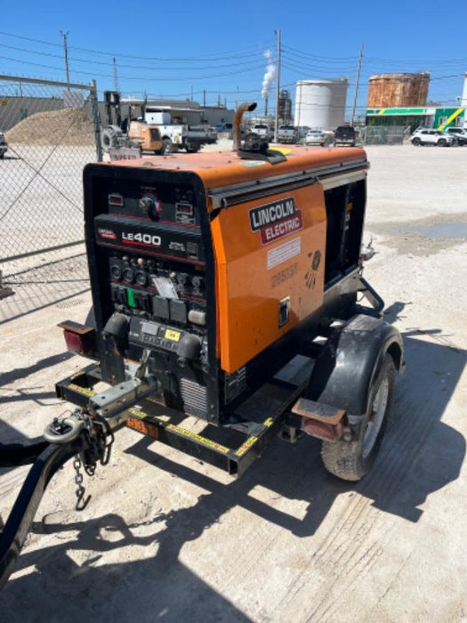 2022 Lincoln Electric LE400 Kubota V1505, Trlr, Cable Rack, Light Kit, ES Decals, T3