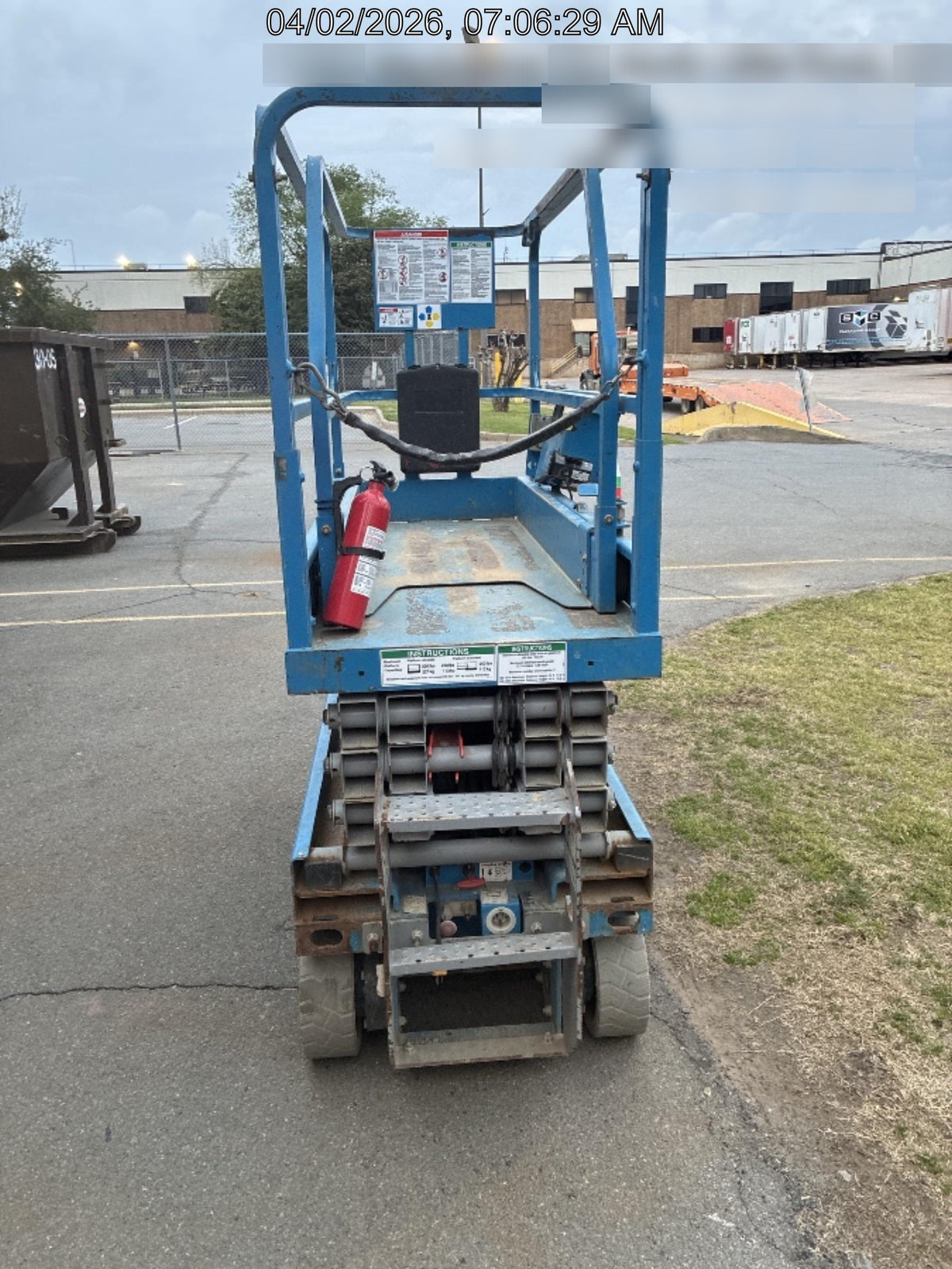 2018 Genie GS-1930 Genie GS-1930 w/Fixed Rail, Chain Entry