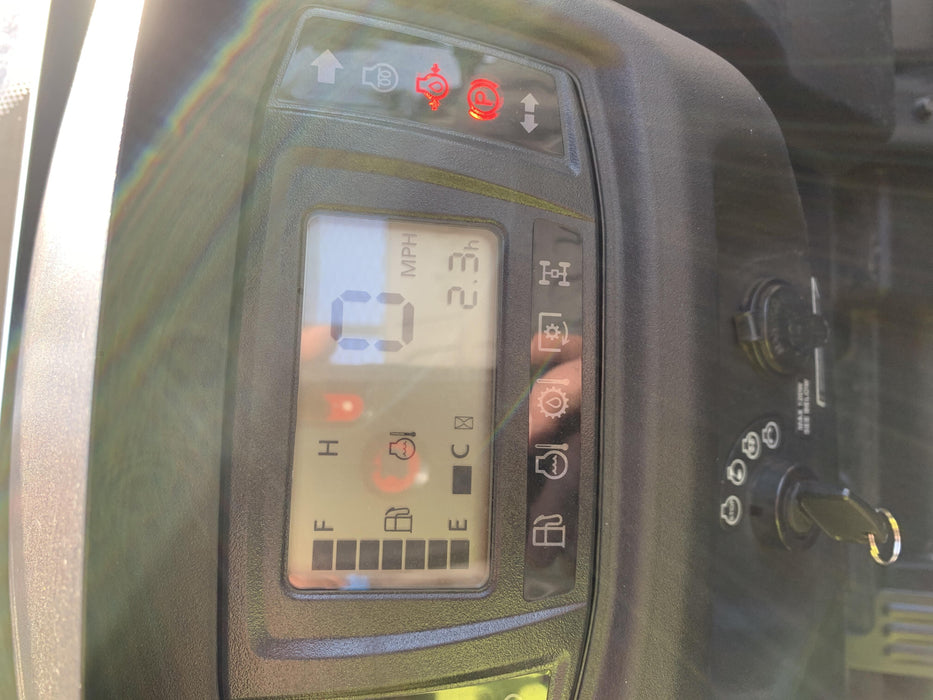 Kubota RTV-X1140W-H 4WD utility cart -LED strobe -Windshield tempered glass -Plastic canopy -Wire harness kit -Backup alarm