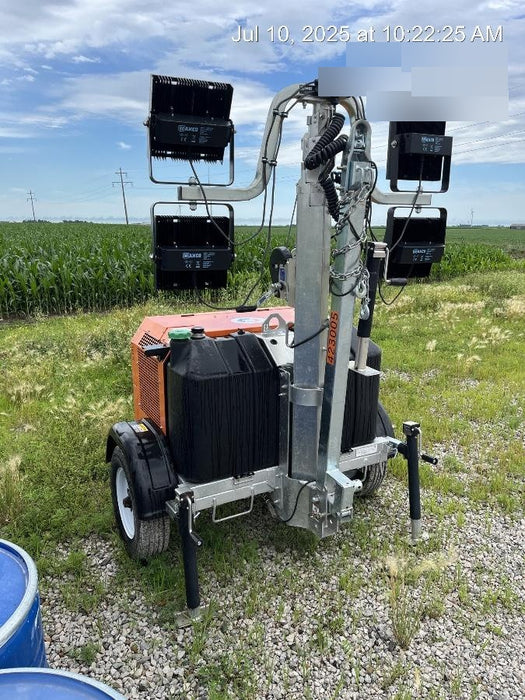 2024 Wanco WLTT-4MM4K Diesel, Deep Sea Controller, Shore Power Plug, Auto Start, (4) 350W LED Floodlights, 4kW Generator, 60 Gal Fuel Tank, 2" Ball, T3