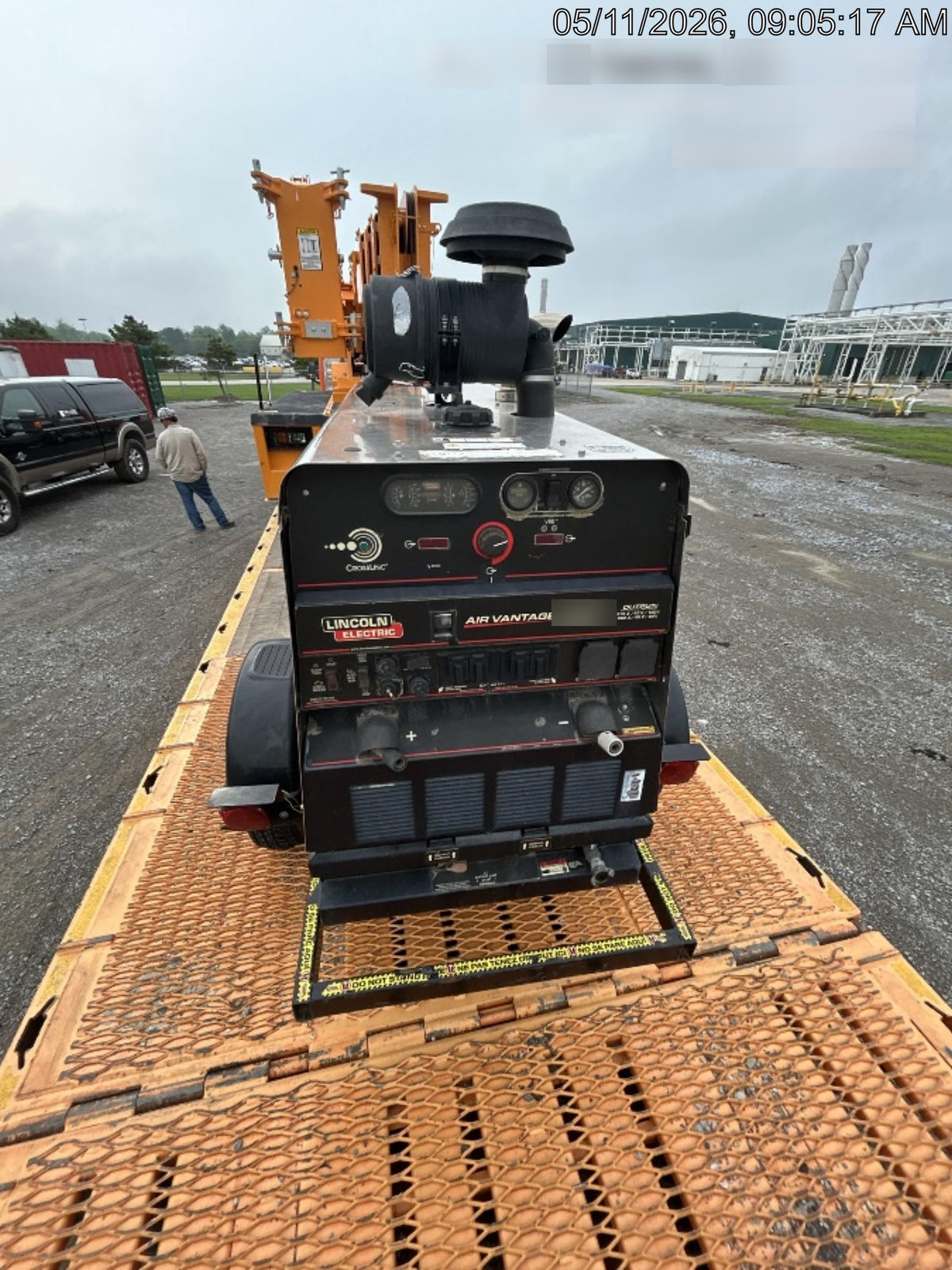 2021 Lincoln Electric Air Vantage 566 Air Vantage 566X Ready Pak 3 (includes trailer, cable rack, fender light kit); no telematics