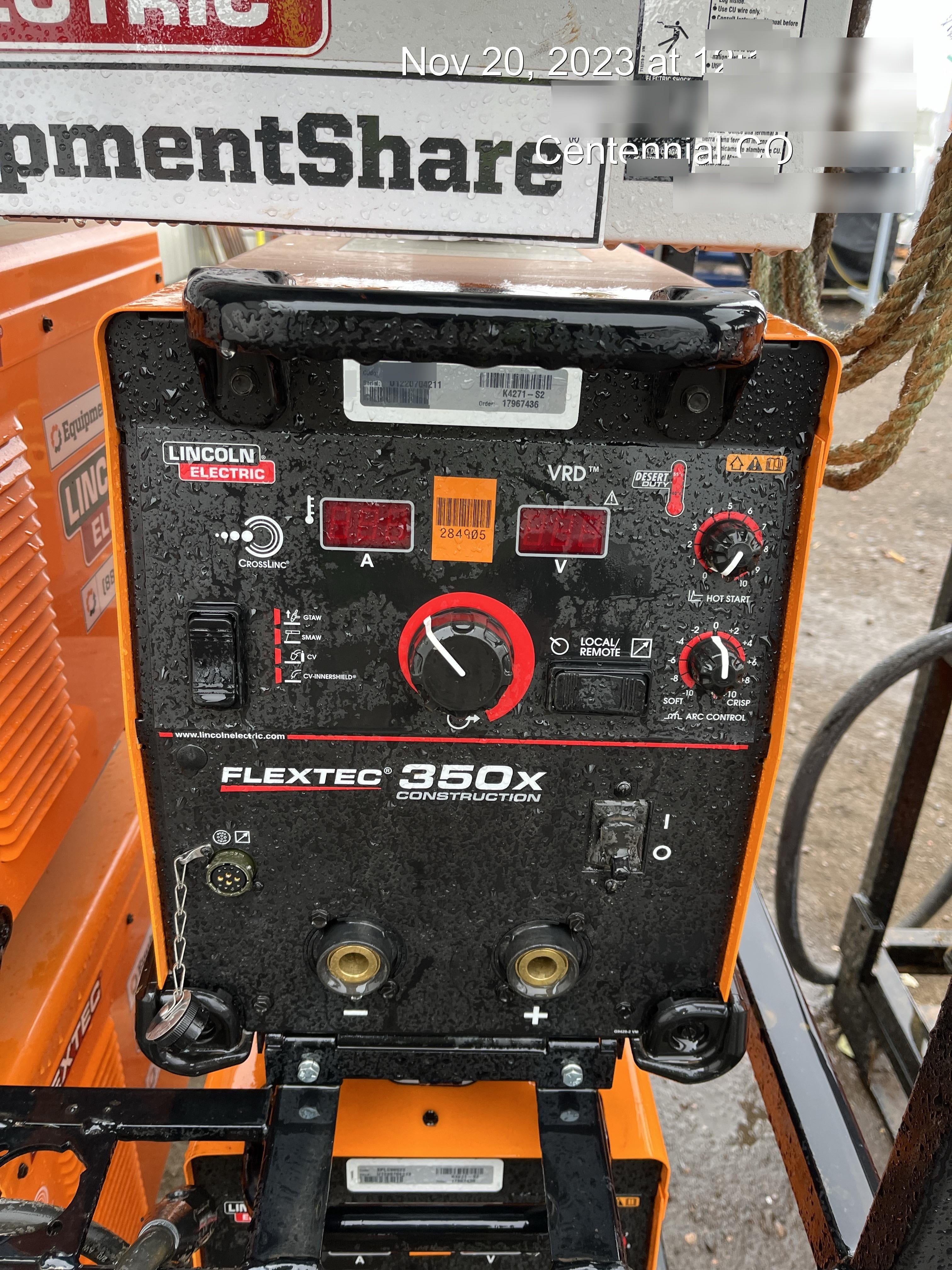 2022 LINCOLN ELECTRIC FLEXTEC 350X