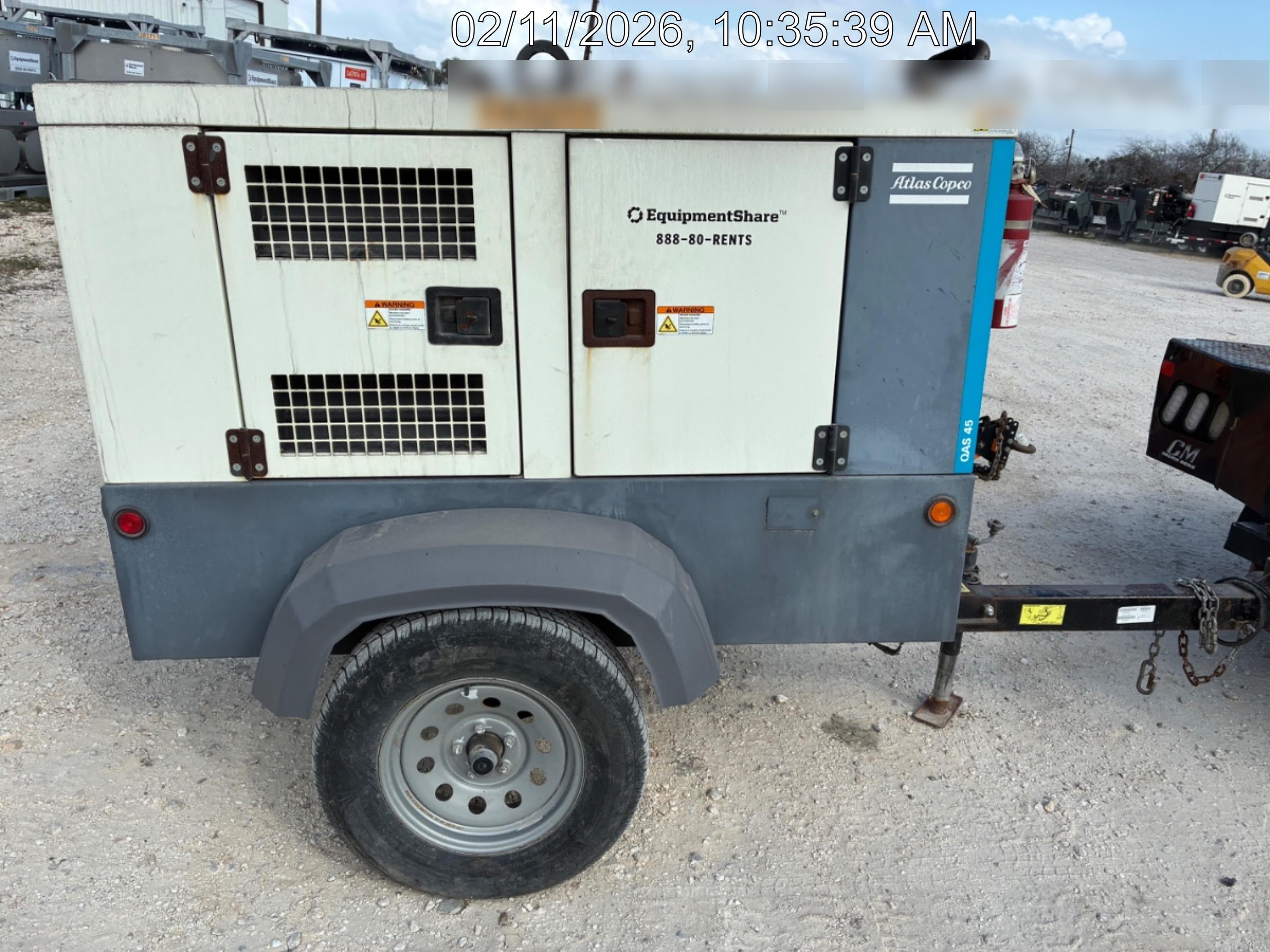 2021 ATLAS COPCO QAS45 CWK