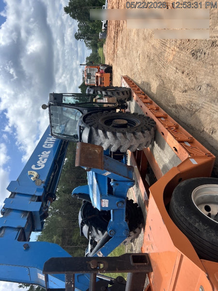 2019 Genie GTH-1056 Genie GTH-1056 w/CAB, Solid Tires, Work Lights, 60" carriage/forks, cab mesh, beacon