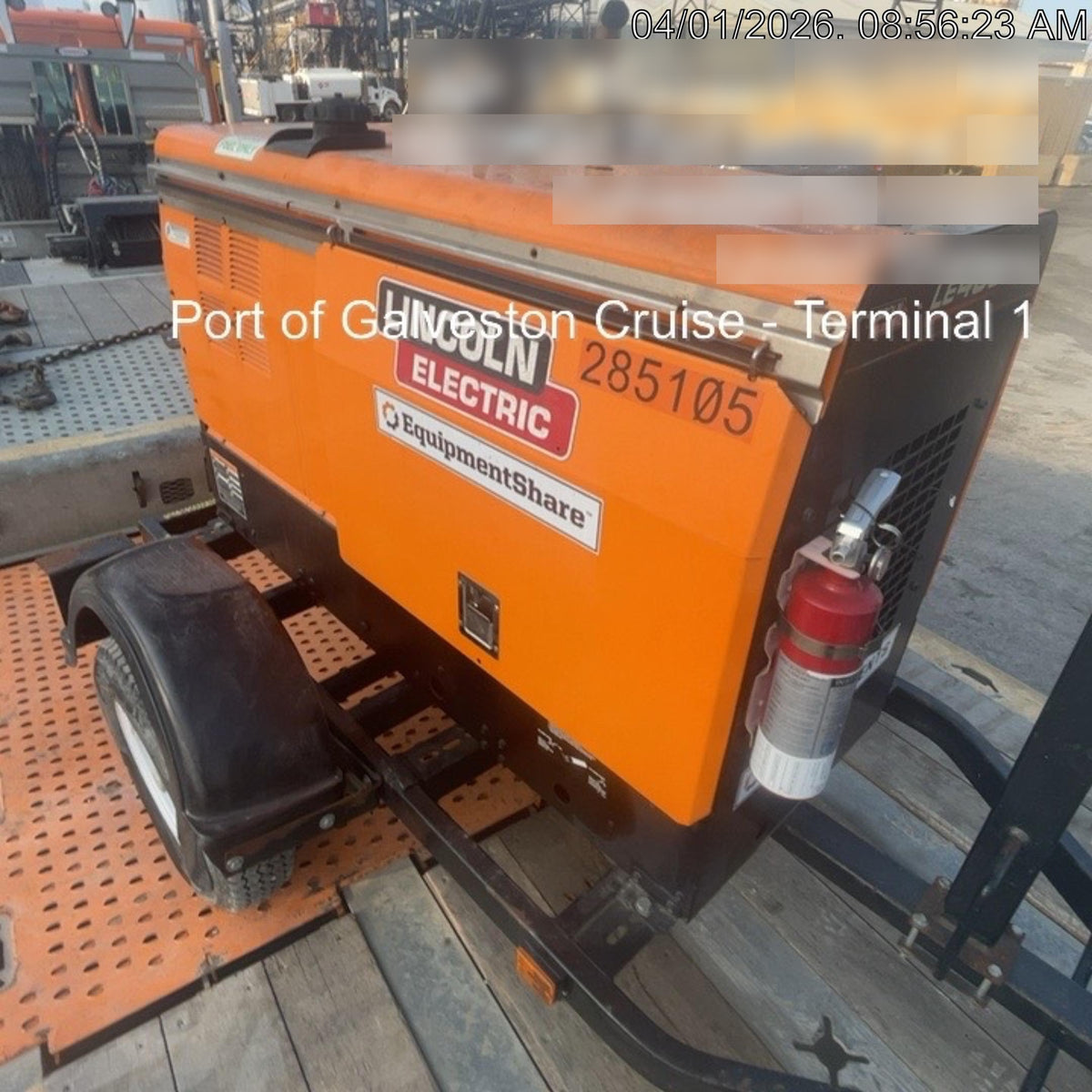 2022 Lincoln Electric LE400 Kubota V1505, Trlr, Cable Rack, Light Kit, ES Decals, T3