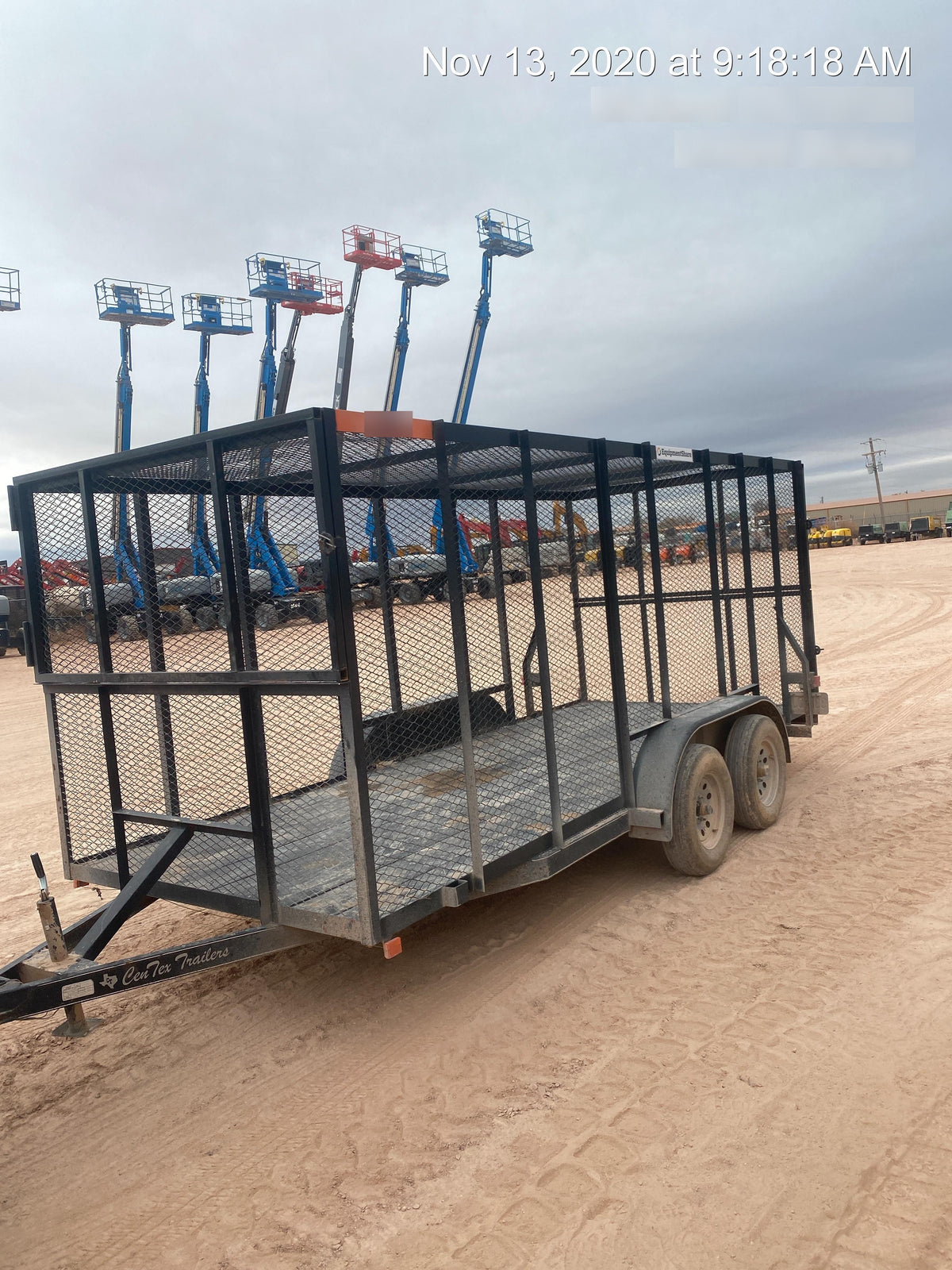 2019 CENTEX Trash Trailer