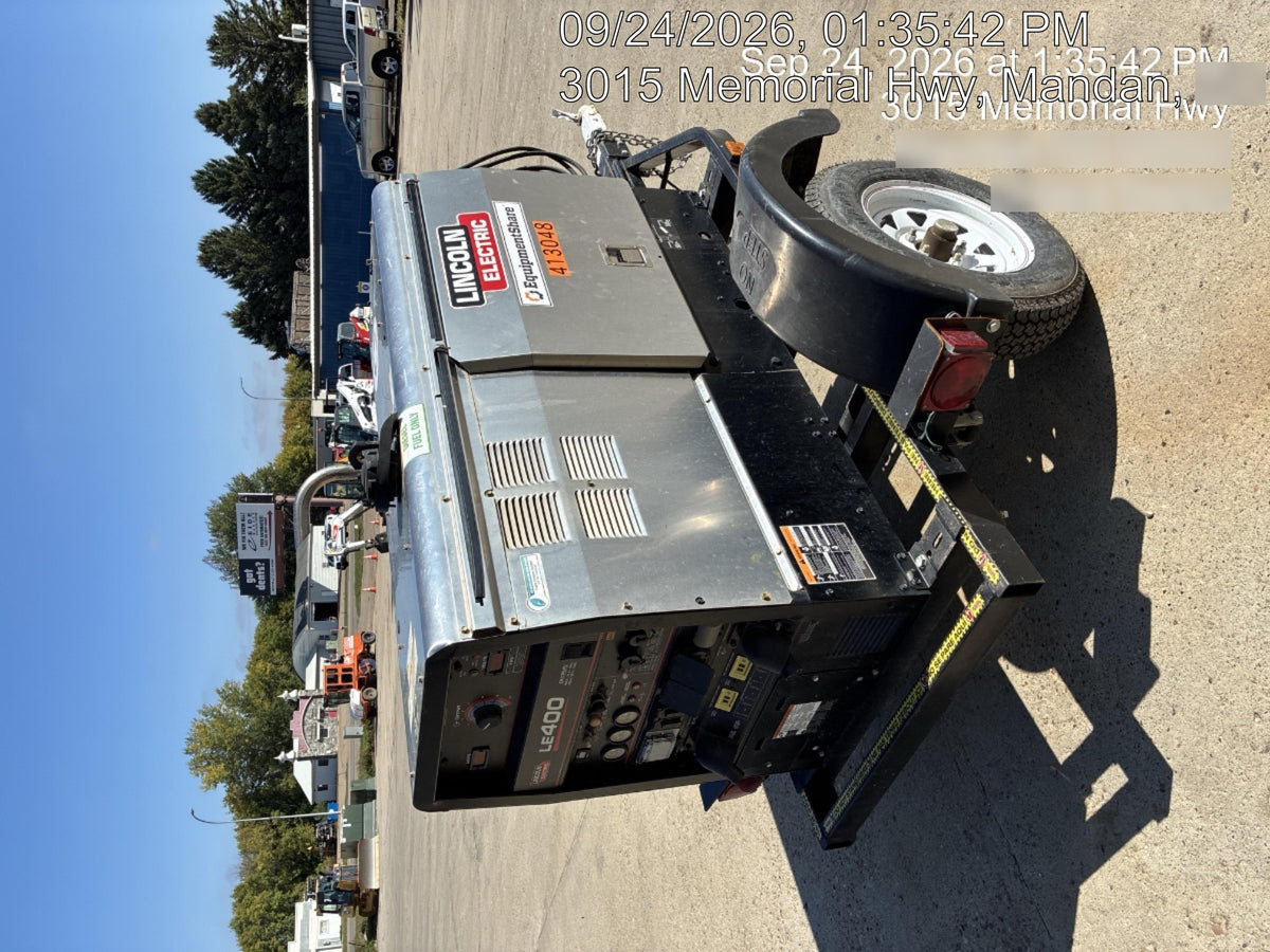 2024 Lincoln Electric LE400 Kubota V1505, Trlr, Cable Rack, Light Kit, ES Decals, T3