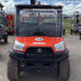 2022 Kubota RTV-X1140W-H Plastic Canopy, Windshield Acrylic Clear, LED Strobe Light, Wire Harness Kit, Back up Alarm