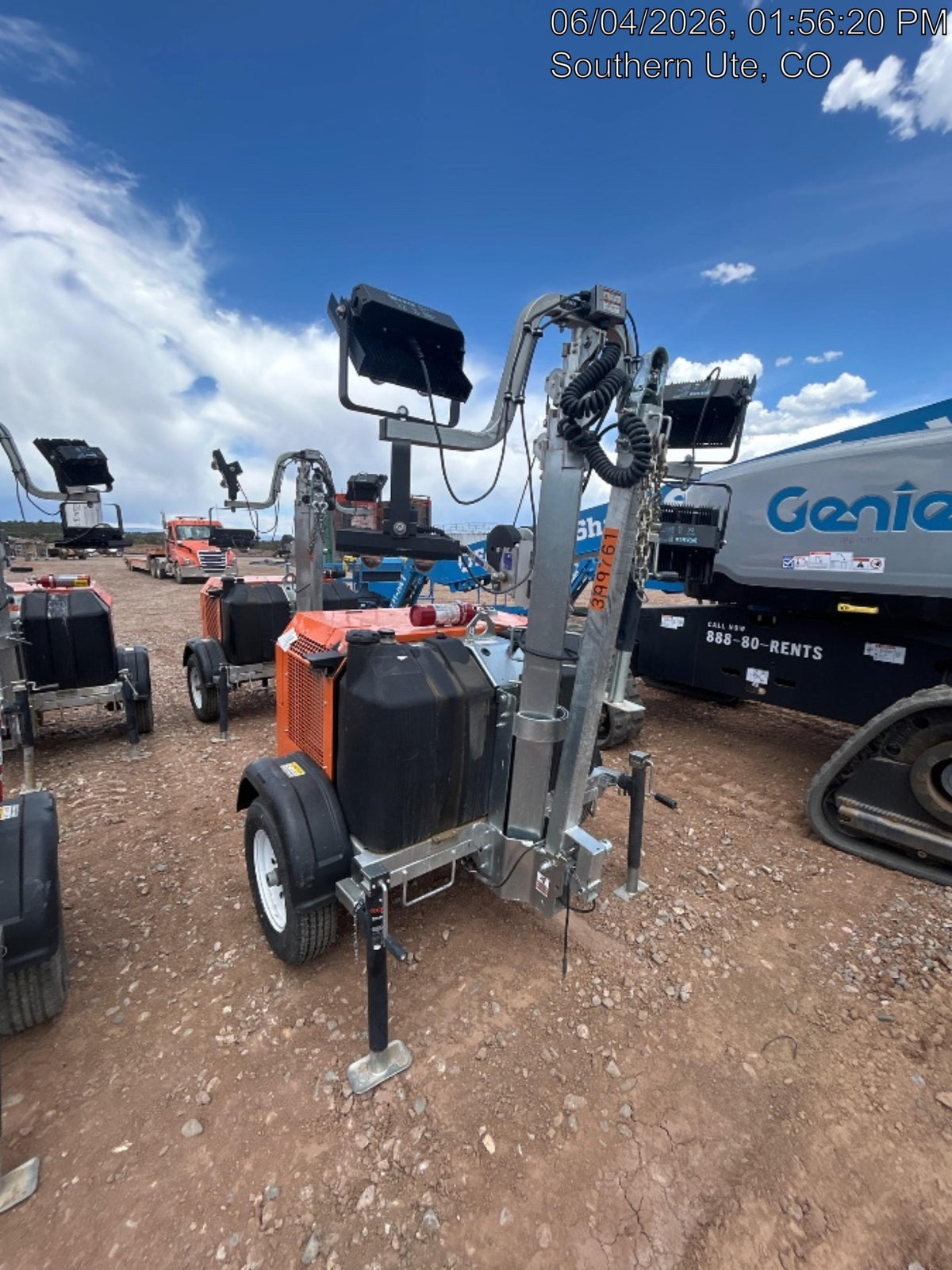 2024 Wanco WLTT-4MM4K Diesel, Deep Sea Controller, Shore Power Plug, Auto Start, (4) 350W LED Floodlights, 4kW Generator, 60 Gal Fuel Tank, 2" Ball, T3