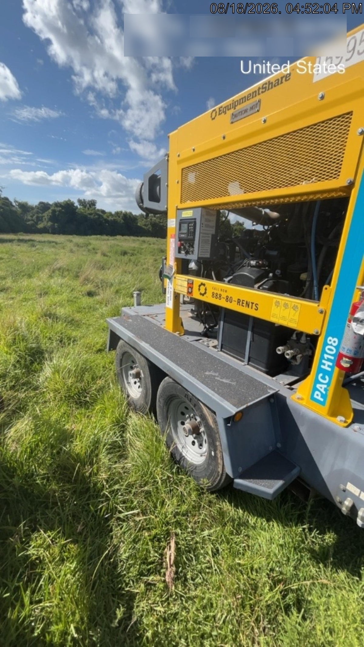 2021 ATLAS COPCO PAC H108 JD