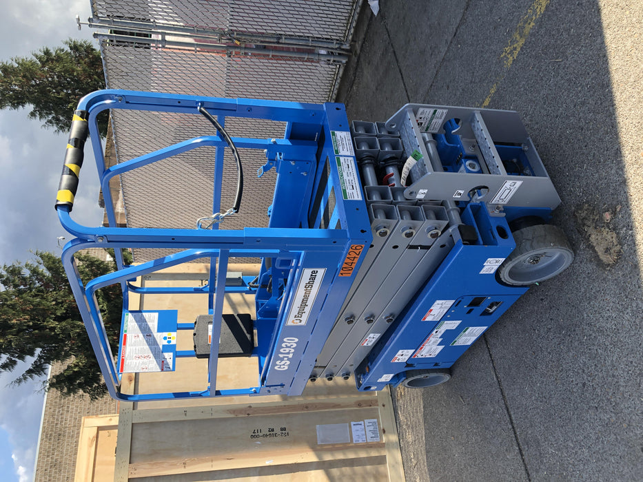 2020 Genie GS-1930 Standard Machine, 800W Inverter