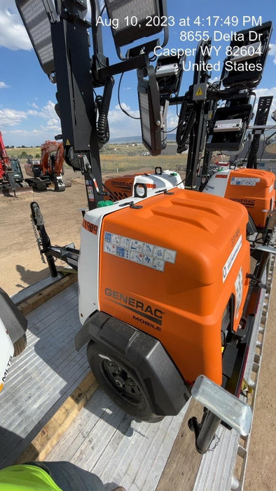 2023 Generac MLT2 Diesel, Flex Switch 120V Input, Powerzone Controller, (4) 320W LED Lights, 4kW Generator, 39.9 Gal Fuel Tank, 2" Ball, T3