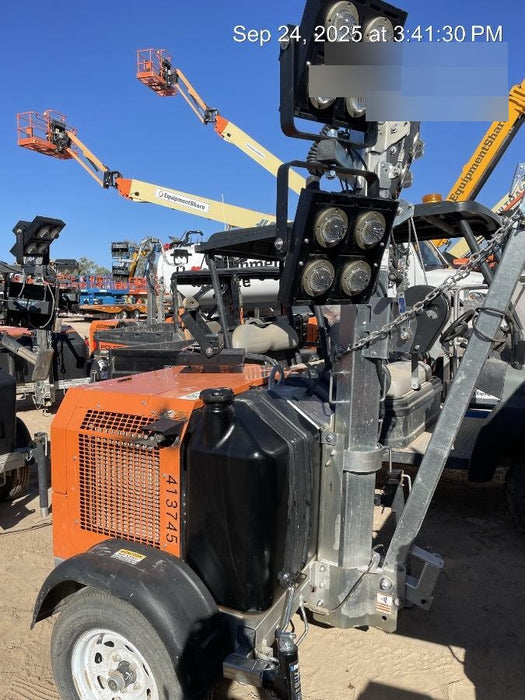 2024 Wanco WLTT-4MM4K Diesel, Deep Sea Controller, Shore Power Plug, Auto Start, (4) 350W LED Floodlights, 4kW Generator, 60 Gal Fuel Tank, 2" Ball, T3