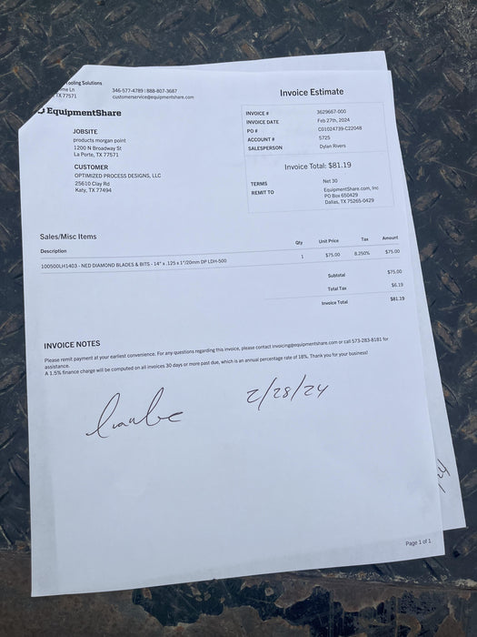 2023 HILTI DSH 900-X 16"