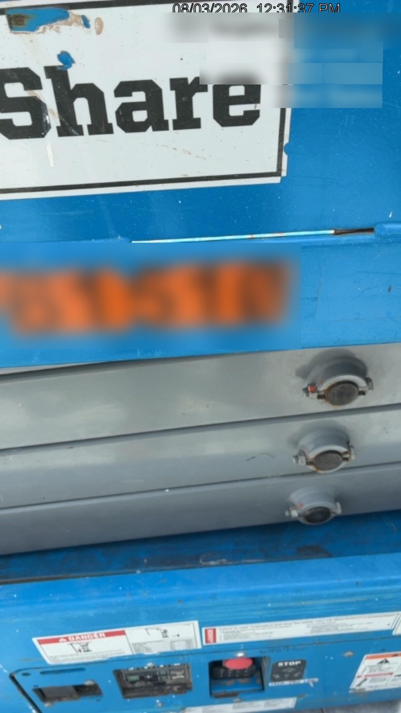 2020 Genie GS-1930 Solid Non Marking Tires, Beacon, Folding rails with half height swing gate