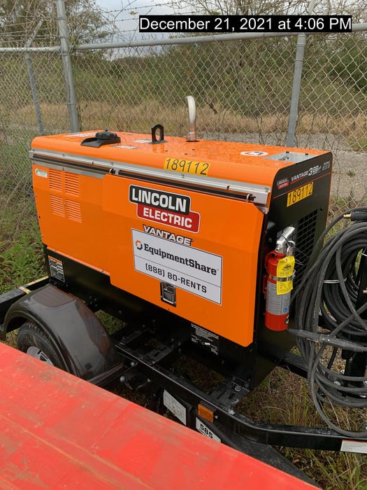 2021 Lincoln Electric Vantage 322 VANTAGE 322 READY-PAK 3