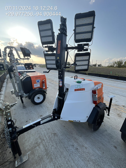 2024 Generac MLTS-4 2.4kW, Mitsu Eng, Analog, LED, Diesel.