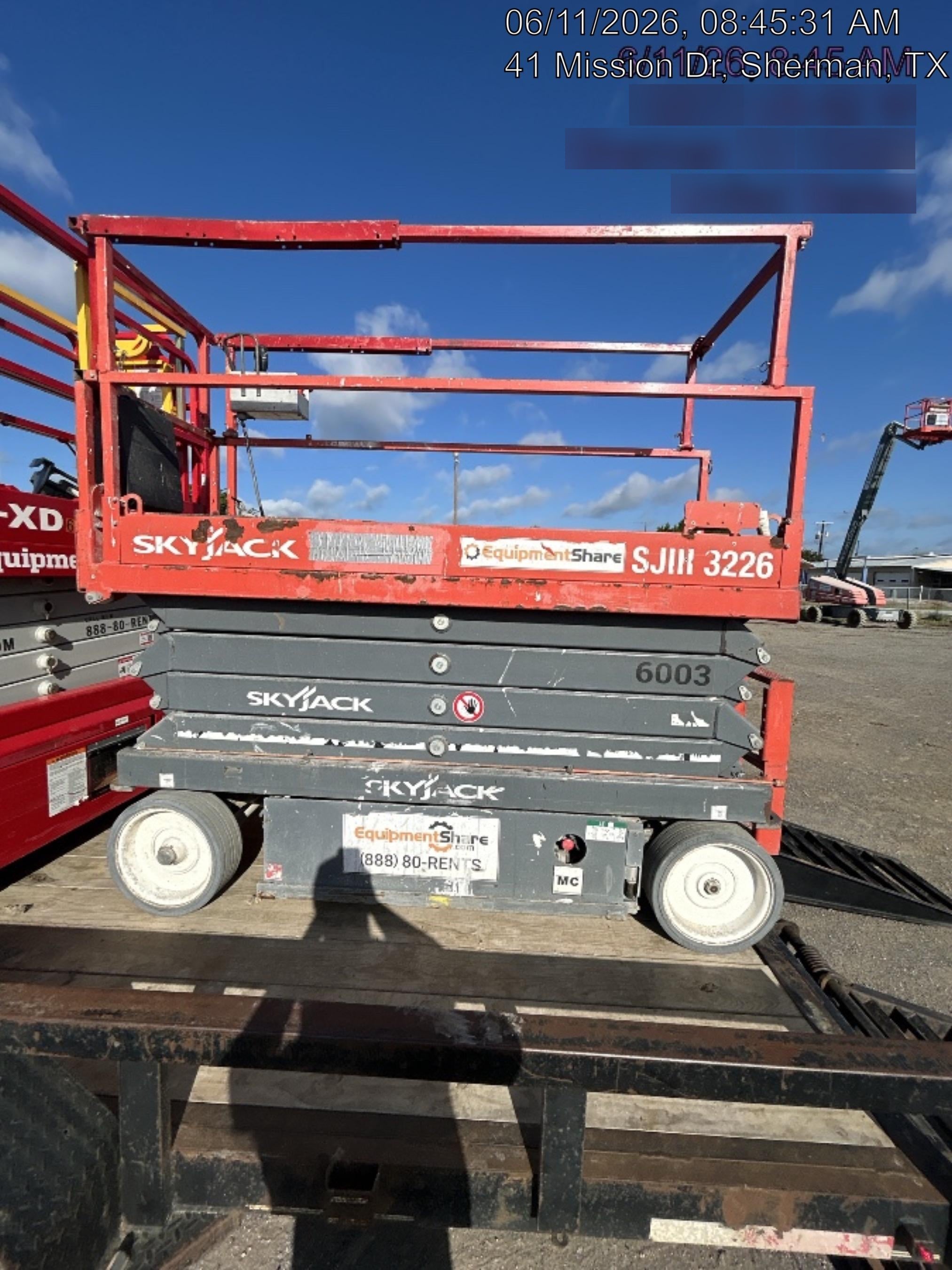 2017 Skyjack SJIII-3226 Skyjack SJ3226, Trojan Battery Set, Extended Warranty 5yr/5k hr