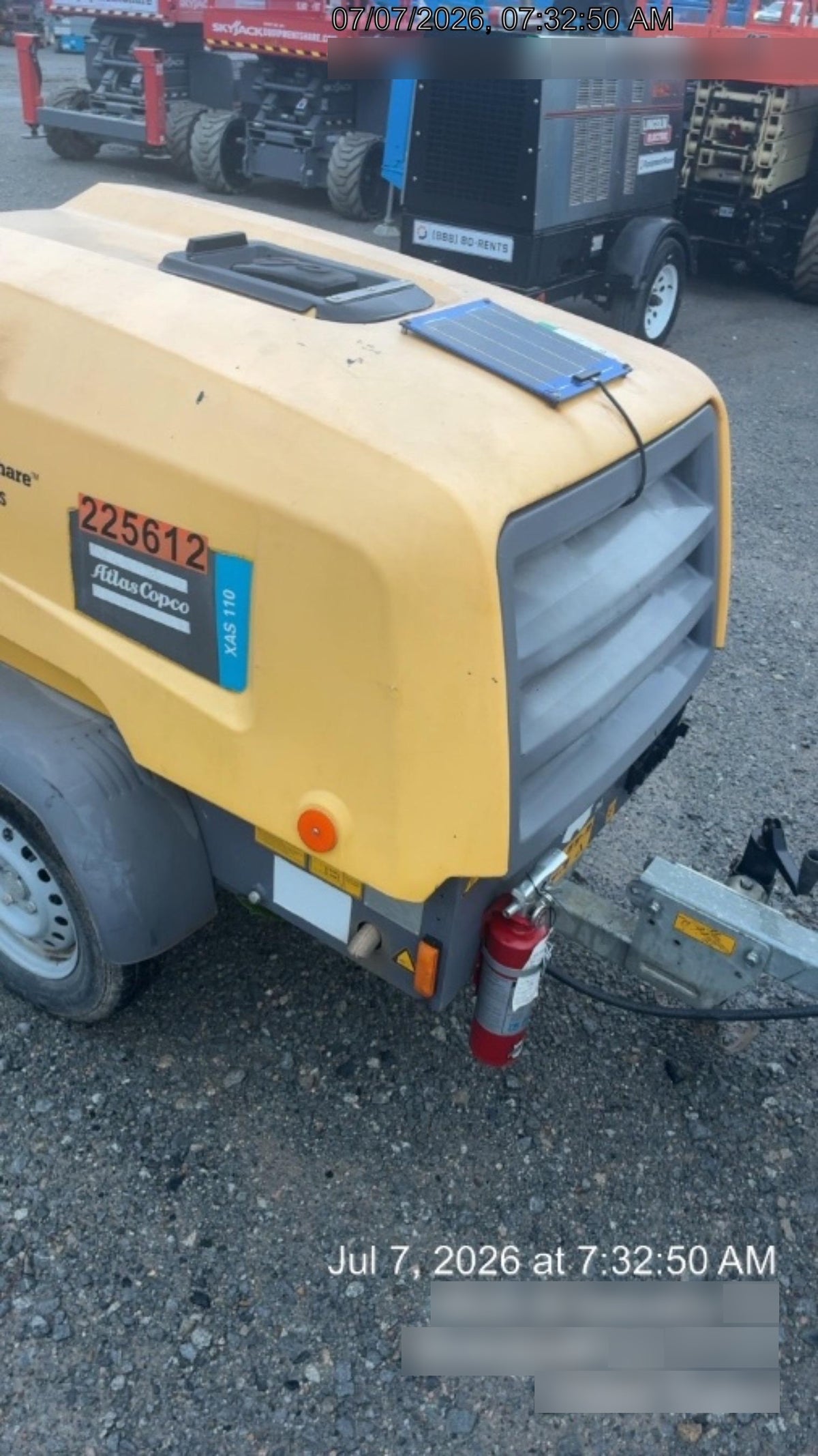 2022 ATLAS COPCO XAS 110