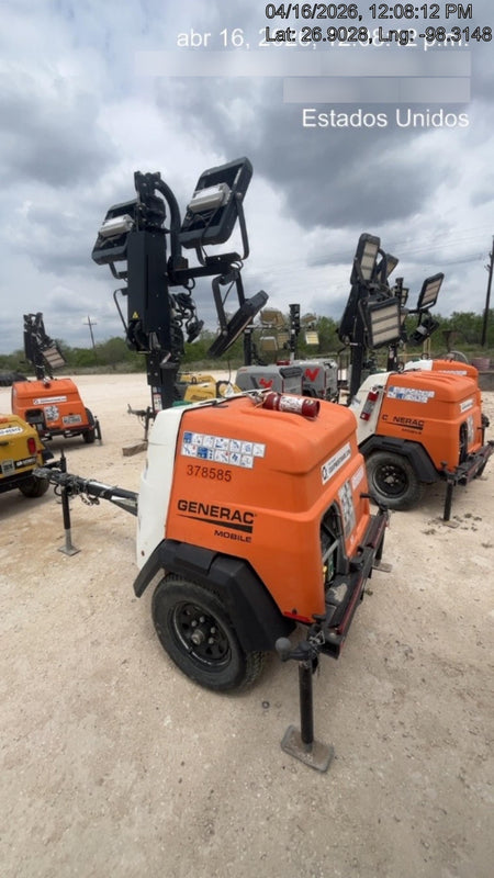 2023 Generac MLT2 Diesel, Flex Switch 120V Input, Powerzone Controller, 
(4) 320W LED Lights, 4kW Generator, 39.9 Gal Fuel Tank, 2" Ball, T3