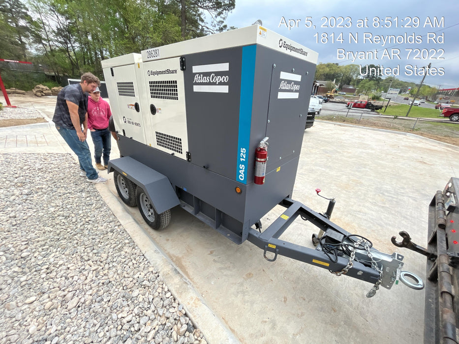 2022 ATLAS COPCO QAS 125
