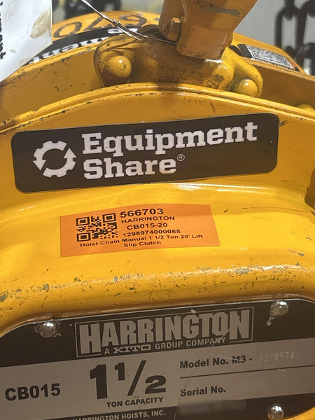 2025 HARRINGTON CB015-20