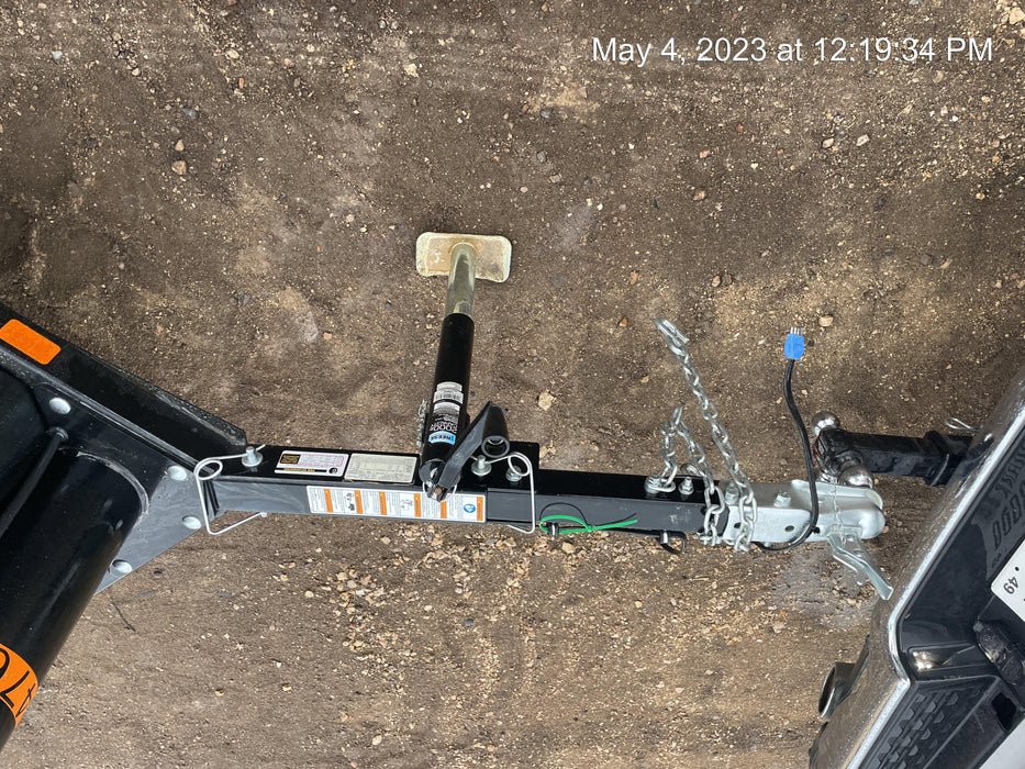 2022 Allmand NLV3GR (4) LED Light Fixture 350W, 23' Vertical Mast, 3kW Prime, Towable, ES Decals, T3